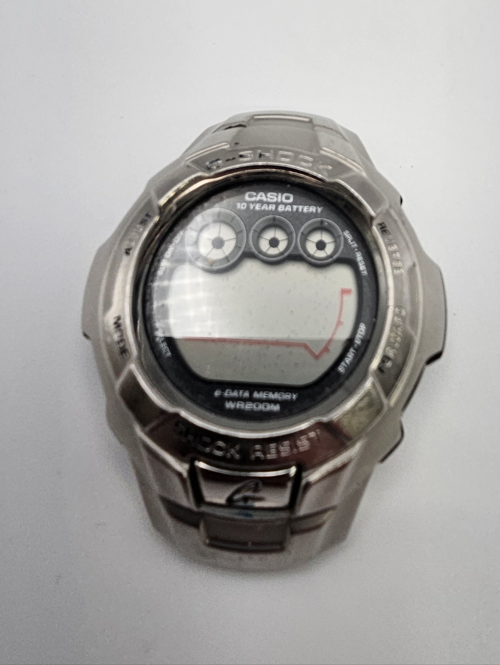 Casio G-shock G-7100 Watch with Black Straps For Parts - Picture 3 of 9